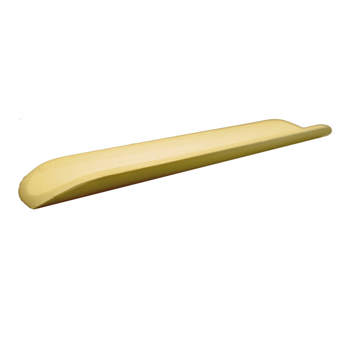 Soporte de bambú AMAGI, de un cuarto de hoja alargada con bordes redondeados 200x35mm A15mm - 20Uds