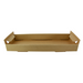 Bandeja de cartón kraft con asas 390x150mm A44mm - 50Uds