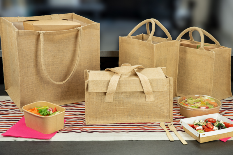 Borsa tote in iuta 170x260mm H280mm