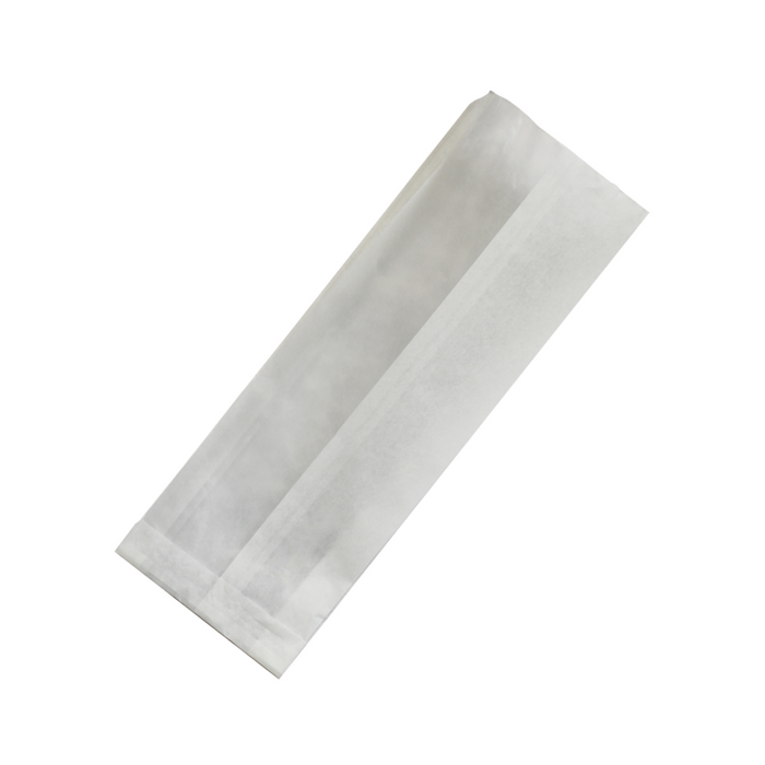 Sacchetto sandwich con finestra bianca ecologica (PAP22) 110x40mm H310mm