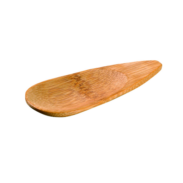 Cuchara de degustación de bambú PATTAYA 100x40mm - 24Uds
