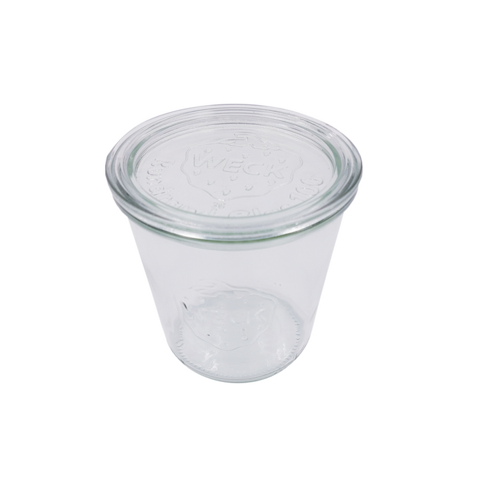 Barattolo Weck in vetro + cop per vasocottura (GL70)  H150mm 850ml
