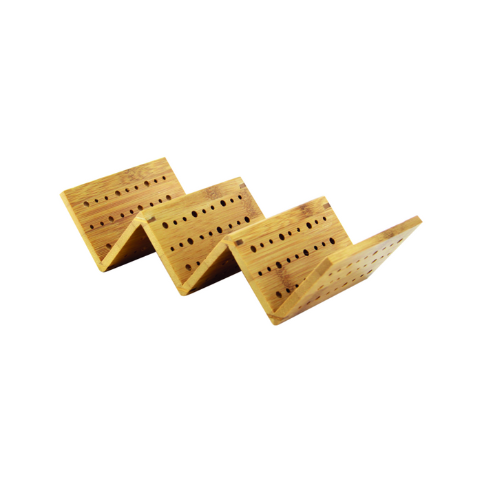 Supporto in bambù per tacos 212x100mm H50mm