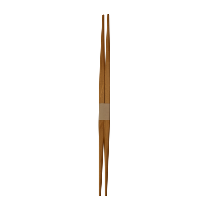 Palillos chinos de bambú empaquetados por 2 unidades A240mm - 100Uds