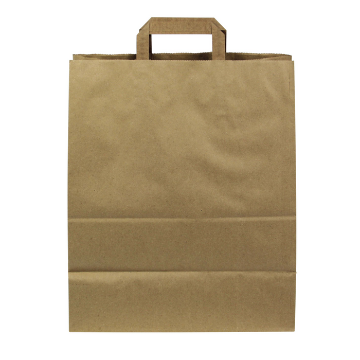 Shopper in carta kraft doppia parete 320x170mm H380mm
