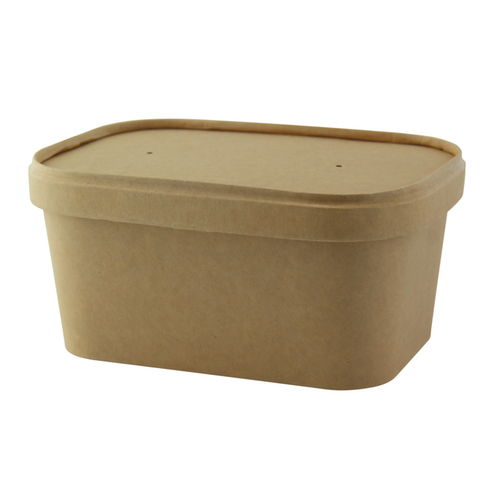 Coperchio in PET per insalatiera Reckaty (PET1) 172x124mm H16mm