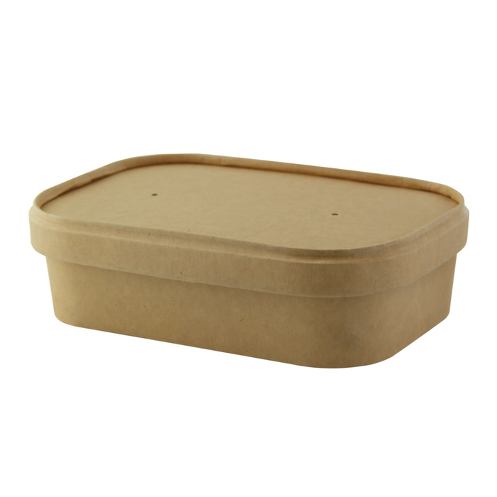 Coperchio in PET per insalatiera Reckaty (PET1) 172x124mm H16mm