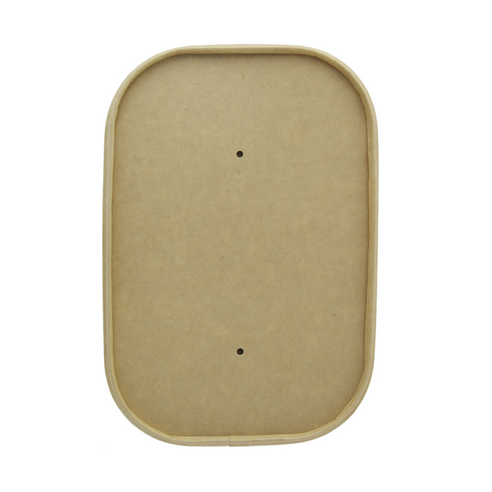 Coperchio in PET per insalatiera Reckaty (PET1) 172x124mm H16mm