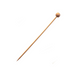 Pincho de bambú con decoración de bolas 140mm - 100Uds
