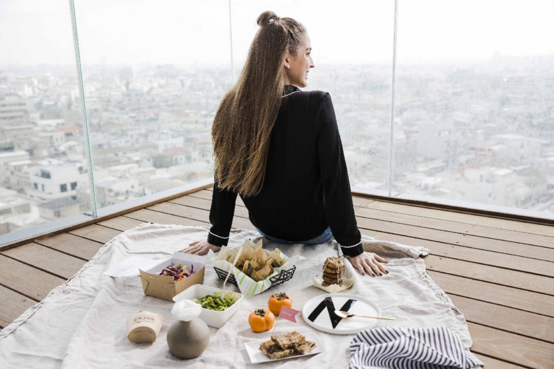 Cestino ovale in metallo nero  230x165mm H50mm