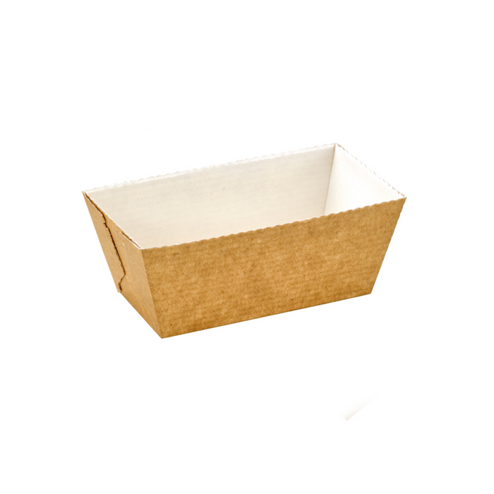 Stampo da forno in carta kraft 103x55mm H40mm