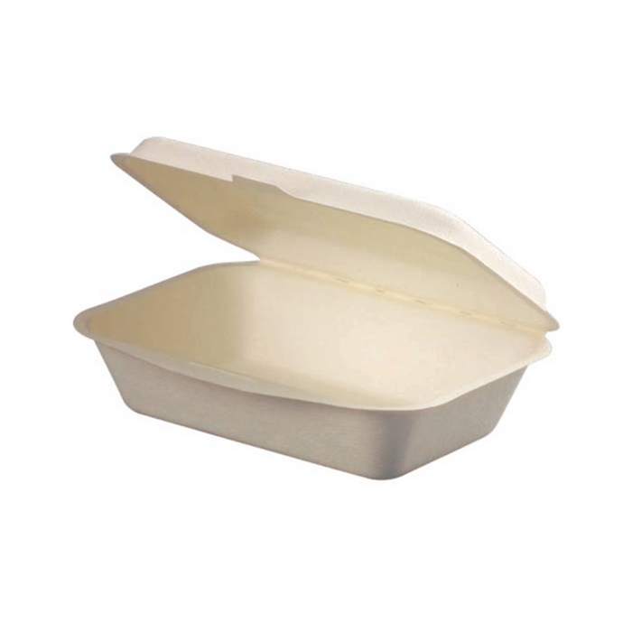 Caja pulpa blanca multiuso 600ml 190x140mm A60mm - 50Uds