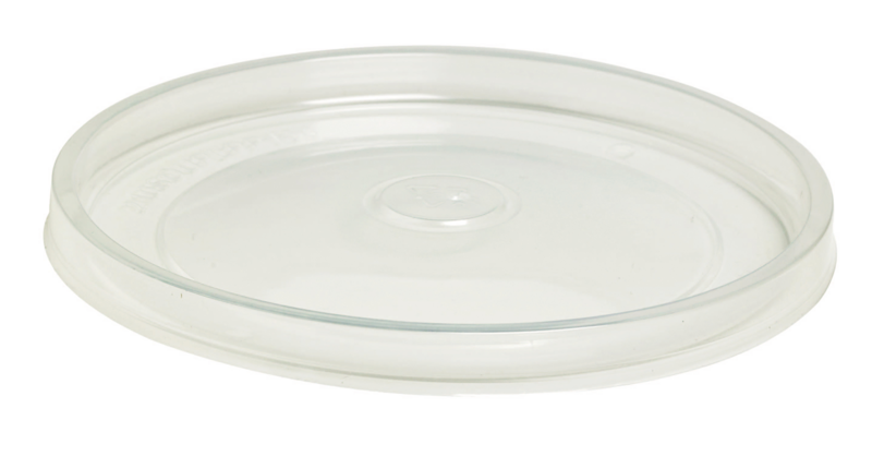 Contenitore "Deli" tondo in cartone, decorazione stampa di giornale  H54mm 360ml