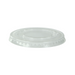 Tapa PET transparente plana Ø74mm - 100Uds