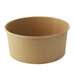 Ensaladera redonda multiusos BUCKATY cartón kraft 1560ml Ø185mm A82mm - 45Uds
