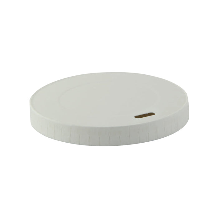 Coperchio in cartone bianco, alimenti caldi e freddi  H11mm