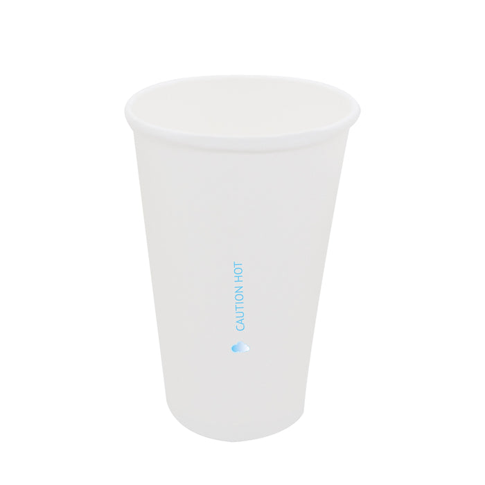 Bicchiere cartone bianco (PAP20)  H60mm 90ml