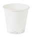 Vaso de cartón blanco Eden sin plástico, Base agua 300ml A86mm - 50Uds