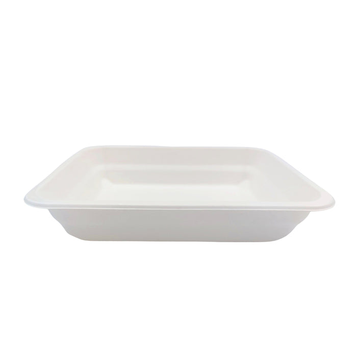 Vaschetta in polpa termosaldabile 1 scomparto (PAP21) 227x178mm H45mm 1300ml