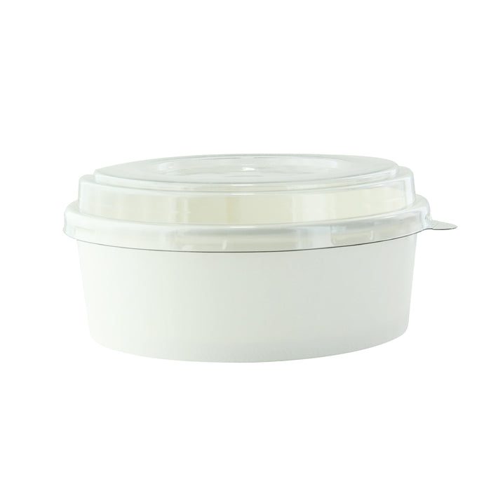 Insalatiera "Buckaty" tonda in cartone bianco   H50mm 550ml
