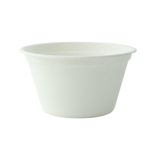 Vaso sopa de pulpa blanco 350ml A63mm - 50Uds