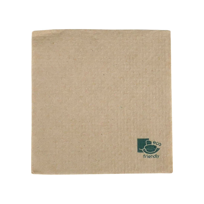 Servilletas de papel natural Eco-Friendly 1 capa 300x300mm - 100Uds