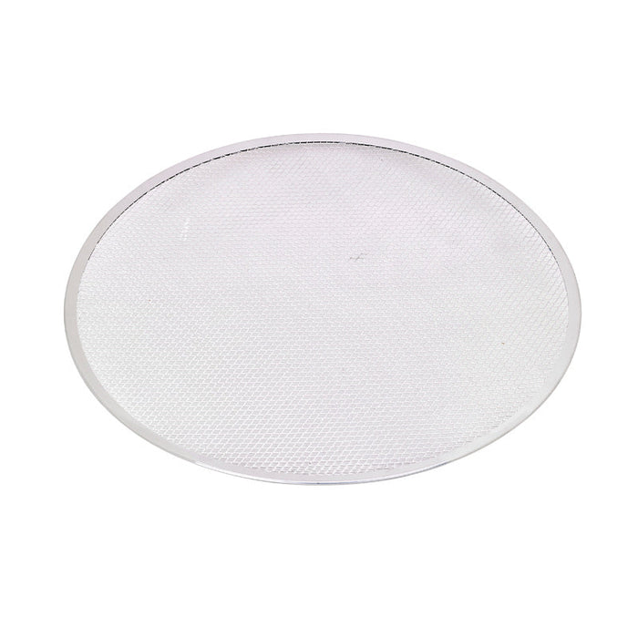 Griglia per pizza rotonda in alluminio con base forata  H4mm