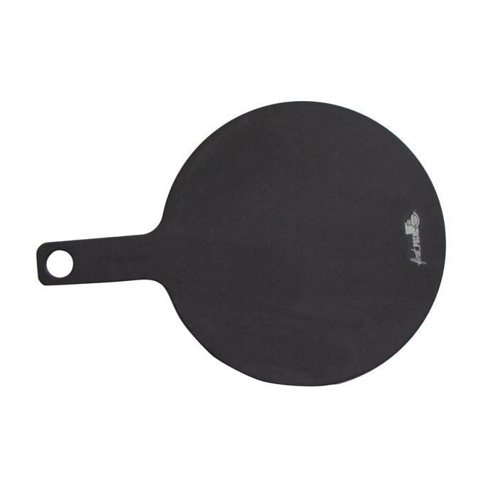 Pannello in fibra di legno rotondo nero Phoenix  288x203mm H6mm