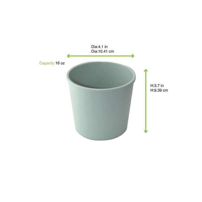 Phoenix Pentola per zuppa riutilizzabile verde mare   H95mm 500ml