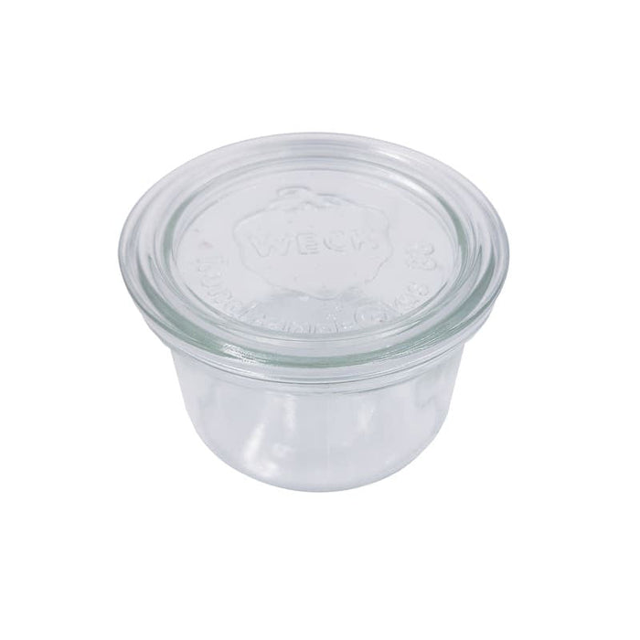 Barattolo Weck in vetro + cop per vasocottura (GL70)  H60mm 200ml
