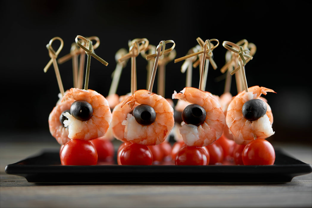 Stecchino Noshi in bambù con nodo (FOR50) - H 10,5 cm - 100 pezzi