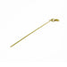 Pincho de bambú Noshi con extremo en punta y decoración en bucle 105mm - 100Uds