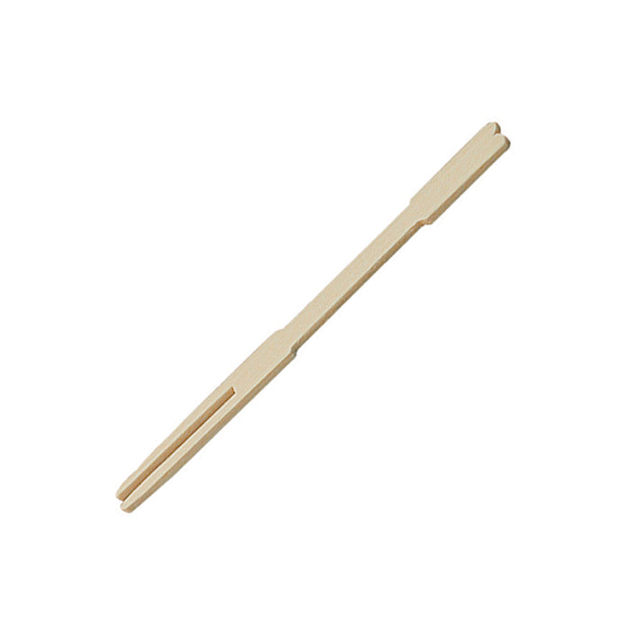 Forchettina in bambù (FOR50) - H 9 cm - 100 pezzi