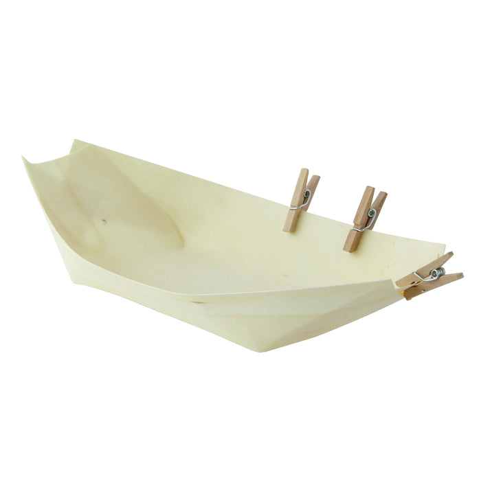 Mini mollette per bucato in legno - H 2,5 cm - 100 pezzi
