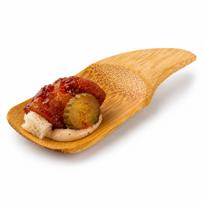 Cucchiaio in bambù "Phuket" - 10 cm x 4 cm - 24 pezzi