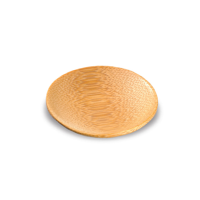 Piattino tondo in bambù "Ping" - Ø 6 cm - H 1 cm - 24 pezzi