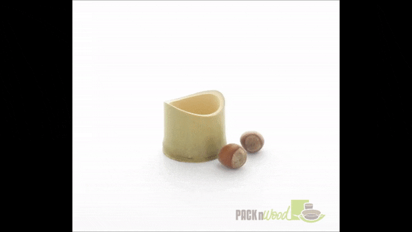 Metà tubo di bambù "Tamago"  H42mm 37ml