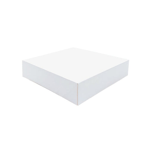 Caja pastelera de cartón blanca 160x160mm A50mm - 50Uds