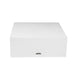 Scatola da pasticceria in cartone bianco 250x250mm H100mm
