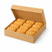 Scatola da pasticceria in cartone kraft 320x320mm H50mm