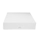 Scatola da pasticceria in cartone bianco 320x320mm H80mm