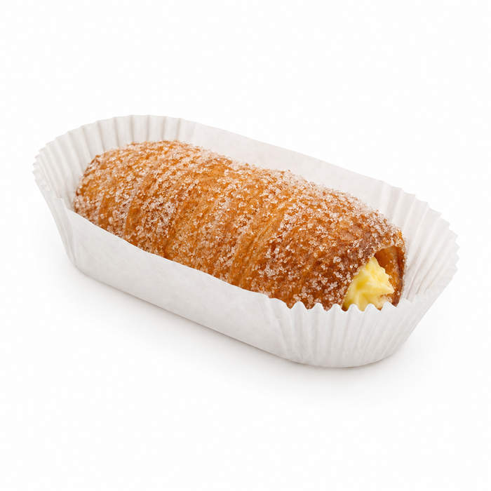 Pirottino ovale in carta da forno bianca - 10,5 cm x 4 cm x 2,5 cm - 1000 pezzi