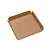 Quadrato sottotorta in cartone kraft con alette 170x170mm H20mm
