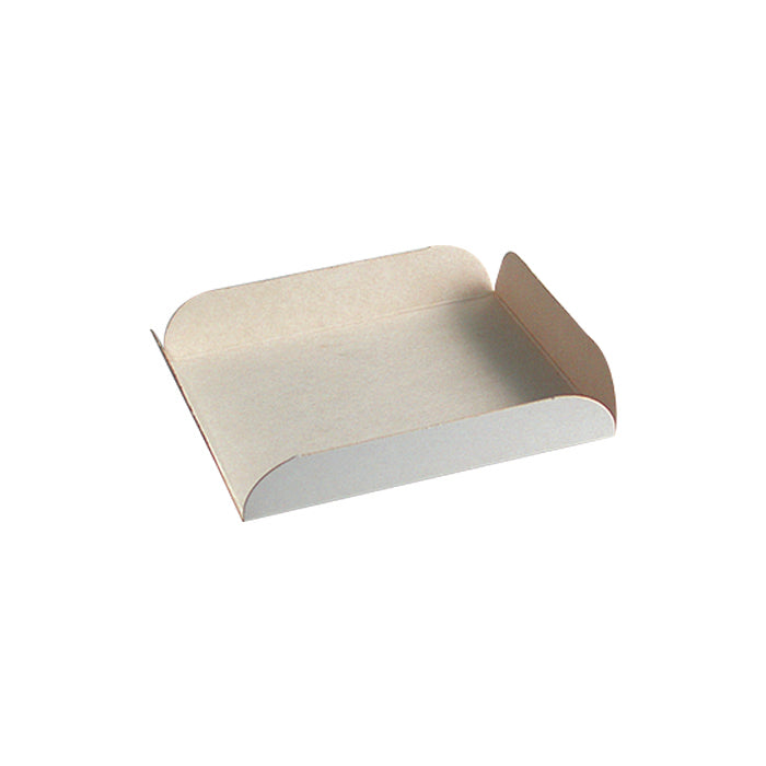 Quadrato sottotorta in cartone bianco con alette - 19 cm x 19 cm x 2 cm - 250 pezzi