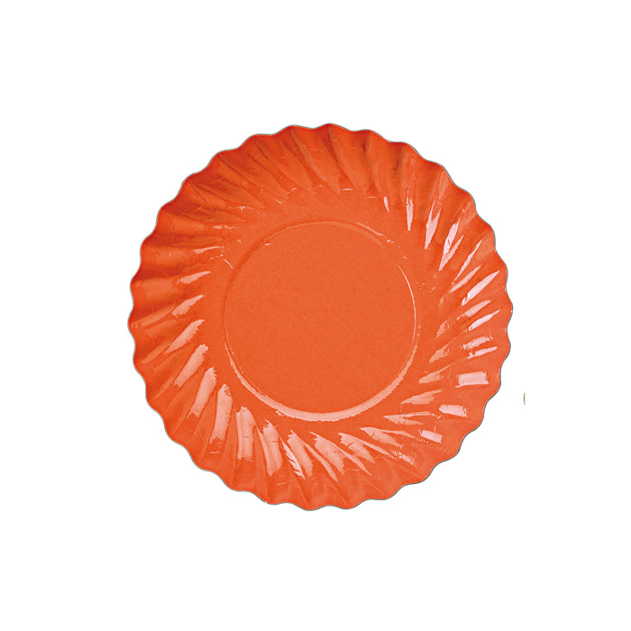 Coppetta in cartone, doppio lato arancione/limone - Ø 9 cm - 200 pezzi