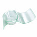Contenitore fingerfood "Gizmo" in PS a onda verde trasparente 100x40mm H24mm