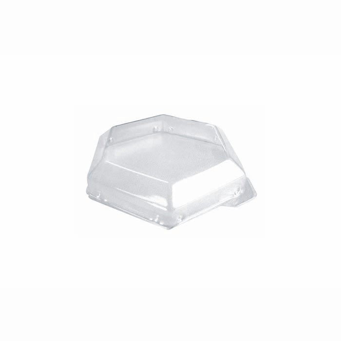 Coperchio "Deva" in PET trasparente - 10 cm x 5 cm x 2,7 cm - 100 pezzi
