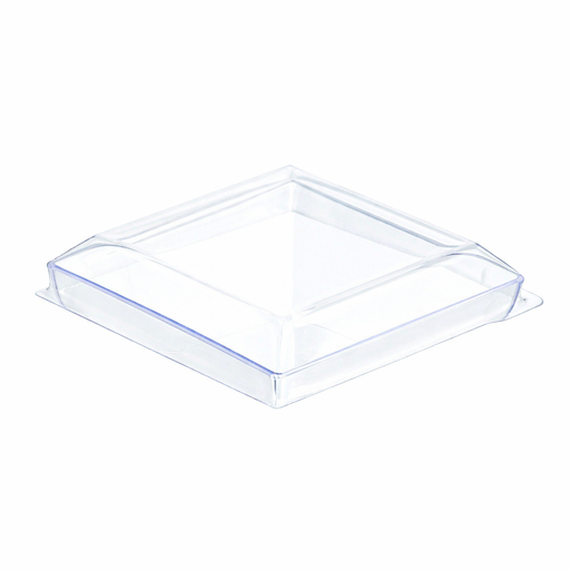 Tapa PET transparente plana y cuadrada Taiti para 209MBTAITI 46x46mm A10mm - 200Uds