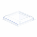 Tapa PET transparente plana y cuadrada Taiti para 209MBTAITI 46x46mm A10mm - 200Uds