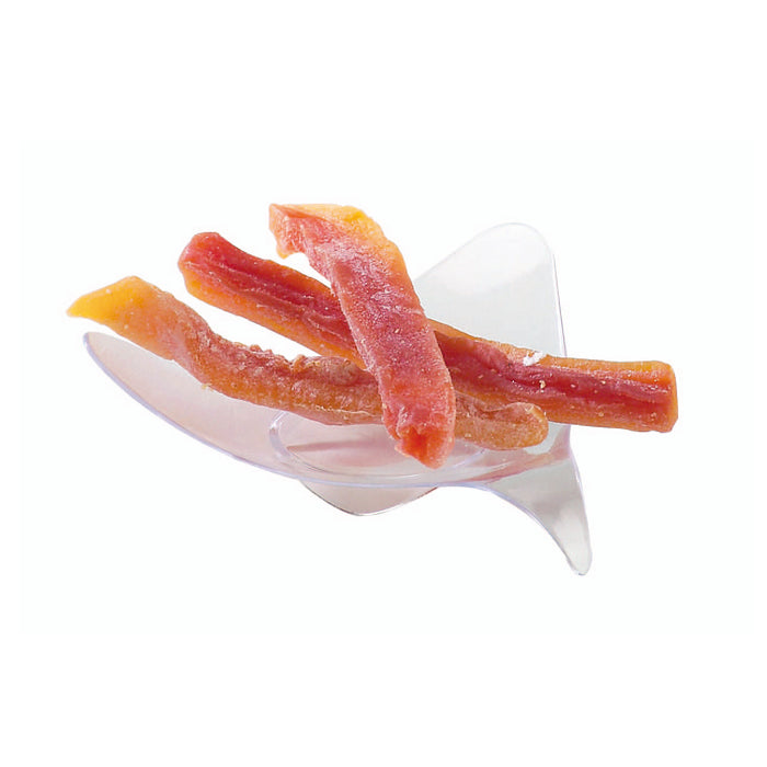 Mise en bouche piattino triangolare - 8 cm x 8 cm x 2 cm - 20 pezzi